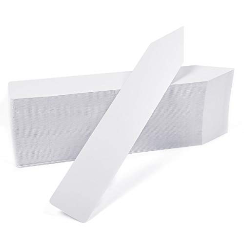 eZAKKA 100Pcs Plant Labels Plastic Plant Markers Plant Tags Nursery Garden Stakes Pot Marker (4 Inches) - Thumbnail 3