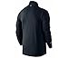 Nike Dri-FIT Element Men's Long Sleeve Half-Zip Running Top, Black, Large
