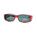 Polarized Fit Over Glasses Sunglasses Womens Rhinestone Rectangular Frame