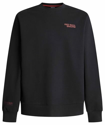 Reflect Logo Crew Maillot de survêtement, Noir (Black), M Homme