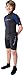 NeoSport Wetsuits Junior Premium Neoprene 2.5mm Junior Shorty, Blue Trim, 10 - Diving, Snorkeling & Wakeboarding