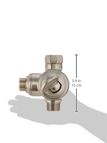 Delta Faucet U4929-SS-PK Universal Showering Components 3-Way Shower Arm Diverter for Handshower, Stainless Color: Stainless, Model: U4929-SS-PK, Tools & Hardware store