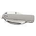 MagiDeal Outdoor Foldable Stainless Steel Spoon for Hiking Tableware Cookout Picnic