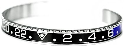 Fashion Stainless Steel Cuff RLX Bracelet For : Seiko SKX, Tag Heuer, Rolex, Omega, Tudor - Size Adjustable