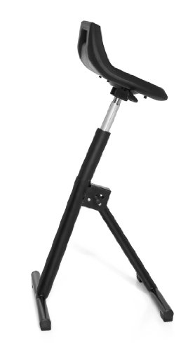 HJH-Office-665150-Sgabello-da-lavoro-TOP-WORK-31-nero-senza-braccioli-robusto-regolabile-in-altezza-sedia-da-lavoro-base-nera-ergonomica-facile-da-pulire-aiuto-di-sostegno