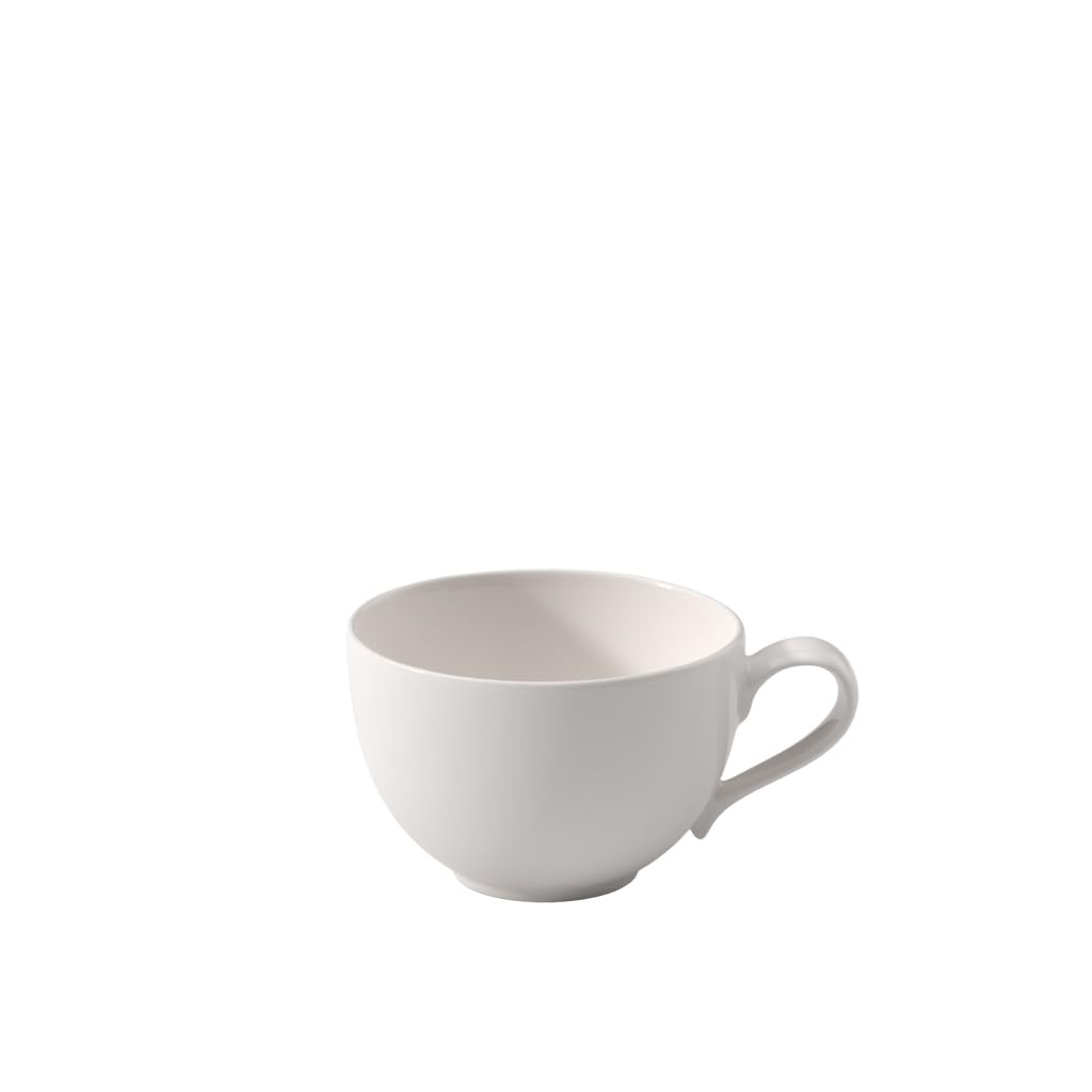 Villeroy & Boch - New Cottage Basic Coffee Cup, Simple Premium Porcelain Cup in White, Timeless and Clear Design, Dishwasher Safe, 250 ml — image 1