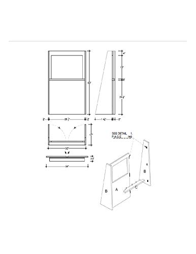 Puppet Theater Plans DIY Woodworking Free Standing Stage Kids Adults Play