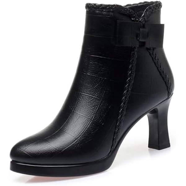 Amazon.com | Side Zipper Boots for Women Ankle Boots Short Boots