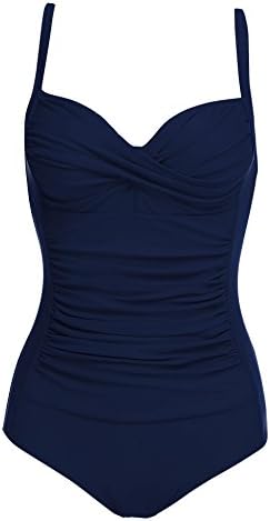 Imposes Women One Piece Swimsuit, Halter High Neck Floral Bathing Suit Monokini Swimsuit XS-XXL