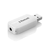 URANT Bluetooth Adapter Receiver Car Kit Mini USB Wireless Bluetooth 3.5mm Home/Car Stereo Audio Music Receiver & Adapter Portable Speakers Headphones Car (AUX in) Music Sound System(NO.06)