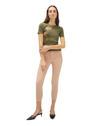 Motivi: Pantaloni Skinny Bottoni Rosa. 46 Stagione Primavera Estate 2024.