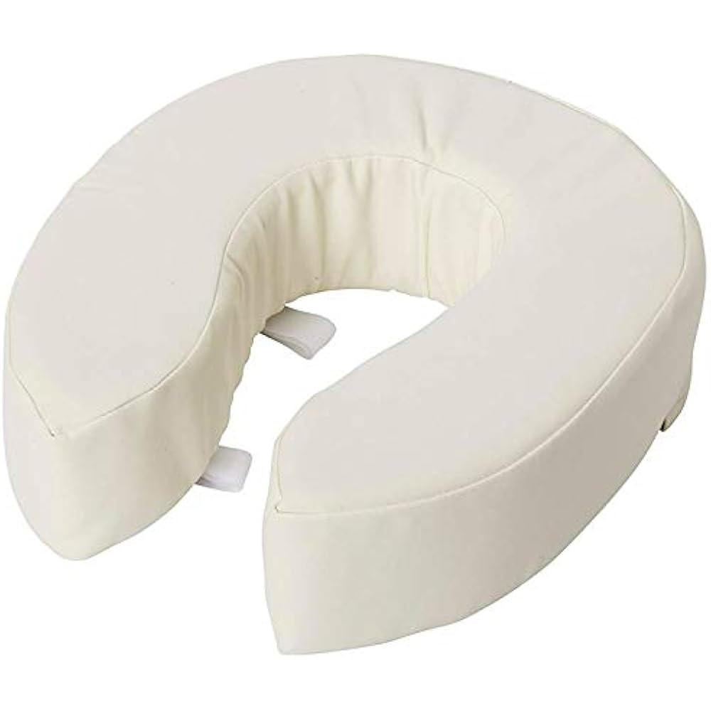 DMI 4Inch Vinyl Foam Toilet Seat Cushion Adds Extra Padding Your Seat