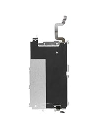 MMOBIEL LCD placa trasera de metal para iPhone 6 con escudo de calor incl conexión preinstalado botón de inicio Extender Flex parte Incl 6 x tornillos y 2 x destornilladores
