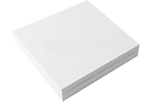 Cut Away Embroidery Stabilizer 8"x8" 100 Precut Sheets, Seneme 2.5oz Medium Weight Cut Away Stabilizer for Embroidery Backing for Machine Embroidery and Hand Sewing for 4x4 and 6x6 Hoops