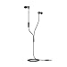 GGMM Nightingale “Lifetime Warranty” Heavy Bass In-Ear Noise-Isolating Earbuds Headphones w/ Dynamic Dual Drivers & Universal 1-Button Remote/Microphone (Gunmetal)