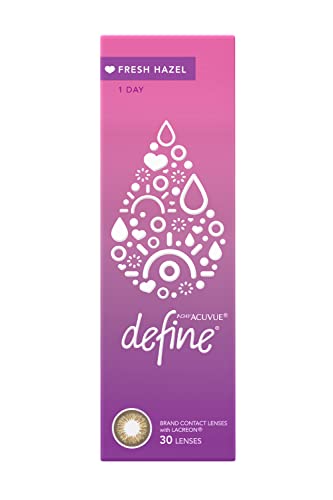 ジョンソン・エンド・ジョンソン アキュビュー ディファイン モイスト フレッシュヘーゼルの商品画像