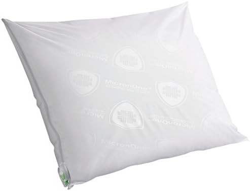 Clean Rest CleanRest 845168004138 Simple Water-Resistant, Allergen and Bed Bug Blocking Encasement, King Pillow Protector, White