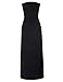 GRACE KARIN Womens Strapless Ruched Casual Maxi Dress with Pockets CLAF0224