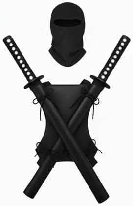 Amazon.com: UNDERWRAPS Ninja Katana Backpack Set - Ninja Toy