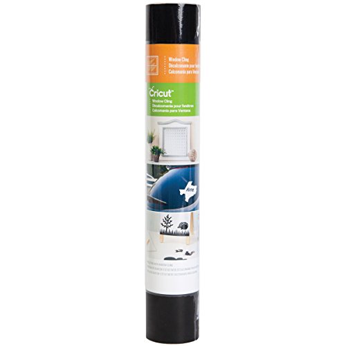 Cricut Decorative Window Cling, Black