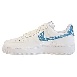 Nike Women's Air Force 1 Low Shoes, White/Worn