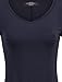 Made By Johnny MBJ WT737 Womens Long Sleeve Handkerchief Tunic M Navy