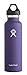 Hydro Flask 24 oz Vacuum Insulated Stainless Steel Water Bottle, Standard Mouth w/Loop Cap, Plum