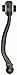 Dorman 520-955 Front Driver Side Lower Rearward Suspension Control Arm and Ball Joint Assembly Compatible with Select Mercedes-Benz Models