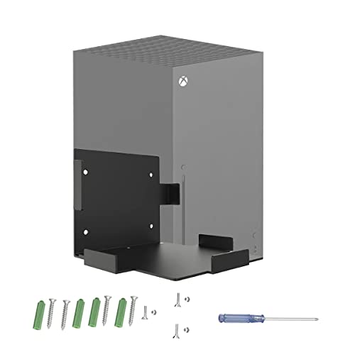 ELESKY Xbox series X Wall Mount, Storage Rack Game Bracket AntiSlip