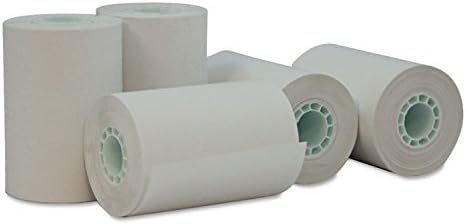 Universal 35766 Single-Ply Thermal Paper Rolls, 2 1/4-Inch x 55 ft, White, 50/Carton