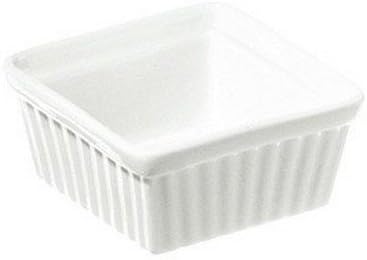 La Porcellana Bianca Arezzo Square Ramekin, Set of 6, 3.5"