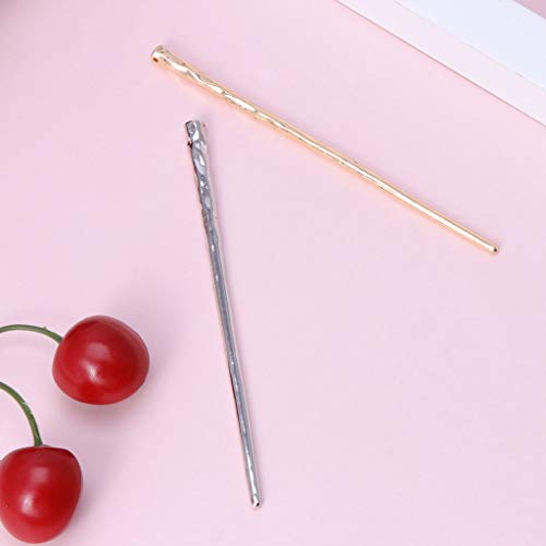 cici store Simple Hairpin Fashion Chinese Style Women Hair Stick Alloy Wedding Accessories