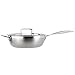 Le Creuset Tri-Ply Stainless Steel 3-1/2-Quart Covered Chef's Pan