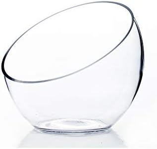 WGV Slant Cut Bowl Glass Vase