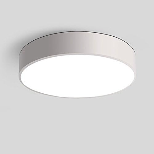 Lotedoor 10-Inch Flush Mount Ceiling Light, 15W 1280 LM, 6000K Cool White, Ceiling Light Fixture for Kitchen Dining Living Dining Room Bathroom