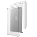 New iPad 9.7 2018/2017 Case, Clayco Clear Back Protector Lightweight Slim Fit for iPad 9.7 Case Compatible with Offical Apple Smart Covers and Keyboard (Frost)