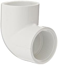 Spears 407 Series PVC Pipe Fitting, 90 Degree