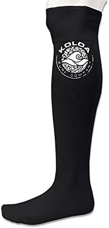 ZHONGJIANCHEN Unisex Nylon Socks For Mens Football Socks Koloa Surf Cushion Comfort Sport Crew Socks Length 43cm 1 Set/1 Pack/2 Piece