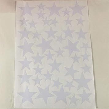 45pcs 3-5cm Cartoon Starry Wall Stickers para niños Habitaciones ...