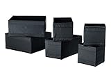 Ikea Skubb Drawer Storage Organizer's Black (12 Pack)