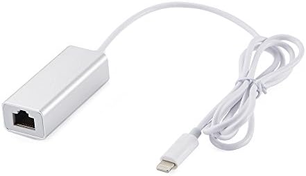 Lightning To Ethernet Adapter Lamdo Unibody Aluminum RJ45 Lan Wired Network Connector For iPhone iPad