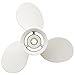 POLASTORM Aluminum Alloy Outboard Propeller 9 1/4x9 3/4 Pitch for Yamaha 9.9-15hp