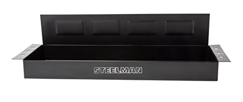 STEELMAN 41810 7-Pound Hold Capacity Magnetic Parts Tray with 6 Screwdriver, Tool Holders - //medicalbooks.filipinodoctors.org