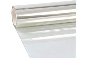 VViViD 8 Mil Clear Safety Anti-Shatter Film Window Protection Vinyl - 30 Inch Wide x 6.5ft roll