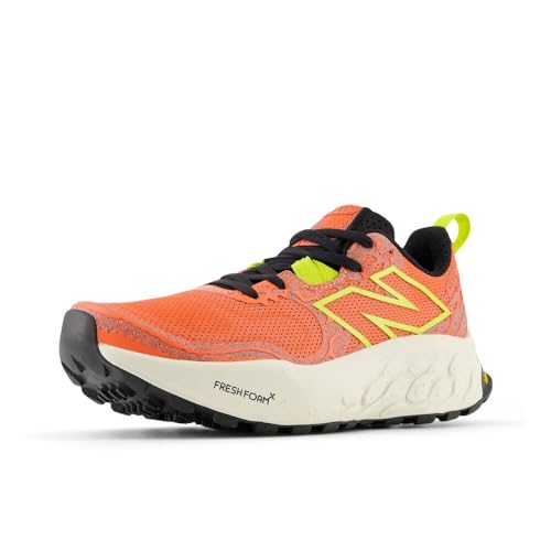 New Balance Women’s Fresh Foam X Hierro V8 Trail Running Shoe, Gulf Red/Tea Tree/Angora, 10.5 X-Wide