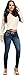 ARANZA Colombian Jeans Pantalones Colombianos Levanta Cola Butt Lifting Skinny Jean Mid Rise Blue