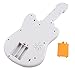 Toy Guitar Battery 3-in-1 Electric Kids Guitar Toy with Violin Stick and Piano Keyboard Transformation w/ Lights, For Kids Boys Girls Children Educational Musical Set (Blue)