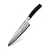 SHAN ZU Chef Knife Professional 8'' Japanese Damascus Steel 67 Layers with Pakka Wood Handle