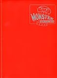 Monster Binder - 9 Pocket Trading Card Album - Matte Red (Anti-theft Pockets Hold 360+ Yugioh, Pokemon, Magic the Gathering Cards)