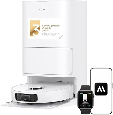 E40 Ultra Robot Aspirapolvere, Bianco